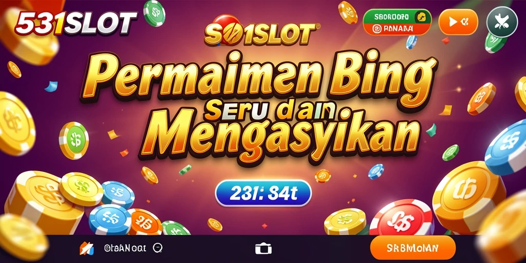 Tampilan gameplay seru permainan Bingo di 531SLOT.