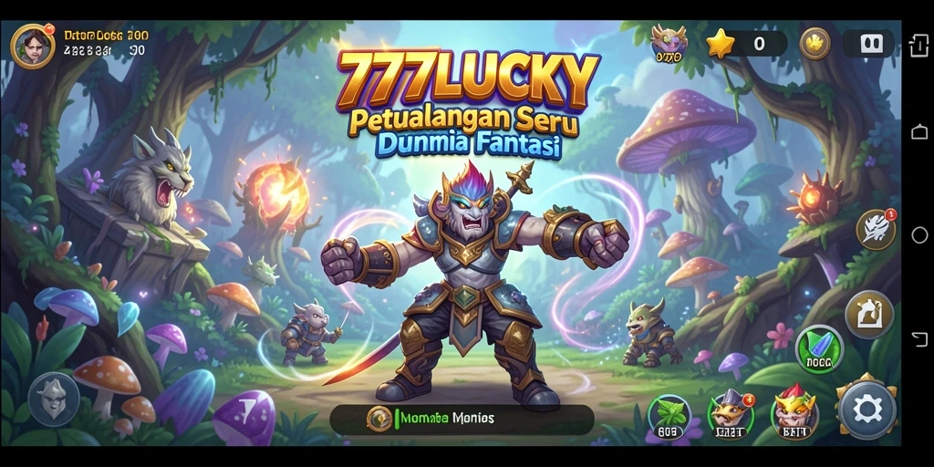Tampilan gameplay <strong>777LUCKY</strong> yang mendebarkan dengan berbagai tantangan petualangan.