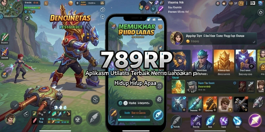Antarmuka pengguna 789RP yang menarik dan fungsional.
