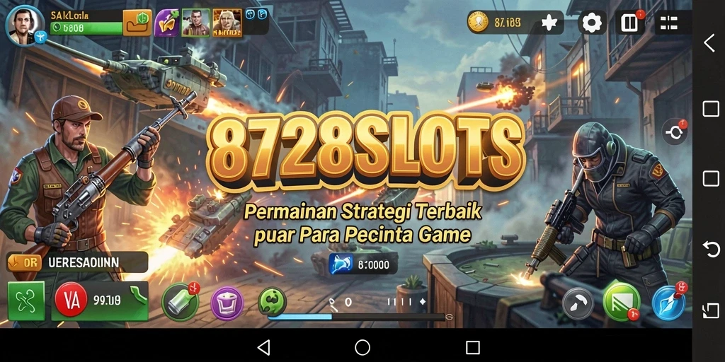 Tampilan gameplay 8728SLOTS yang menarik dan strategis.
