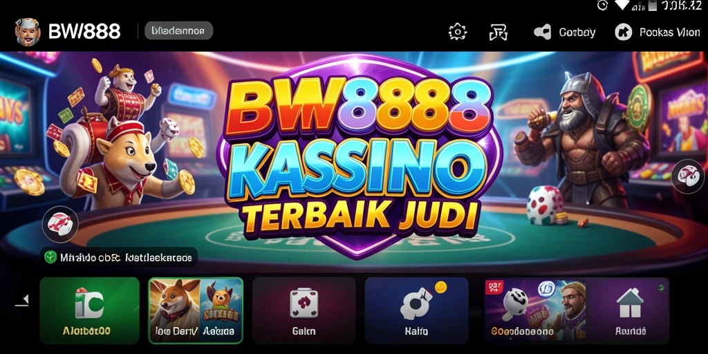 Screenshot gameplay BW888 menampilkan antarmuka menarik dan permainan kasino yang mendebarkan.
