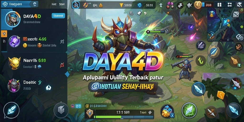 Tampilan menarik dari aplikasi DAYA4D yang memudahkan pengguna.