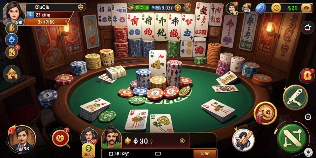 Tangkapan layar gameplay seru JVS88 dengan pemain yang berkompetisi.