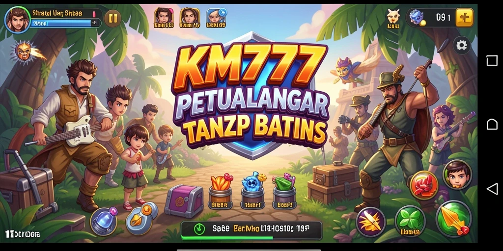 Tampilan dinamis gameplay KM777 yang menghadirkan strategi mendalam.