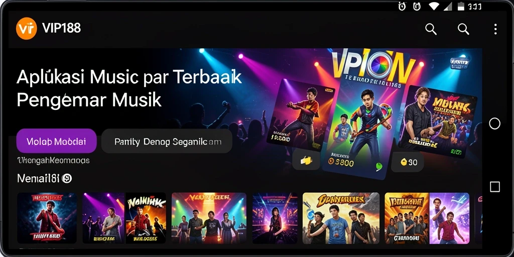 Screenshot utama yang menampilkan gameplay seru di VIP188.
