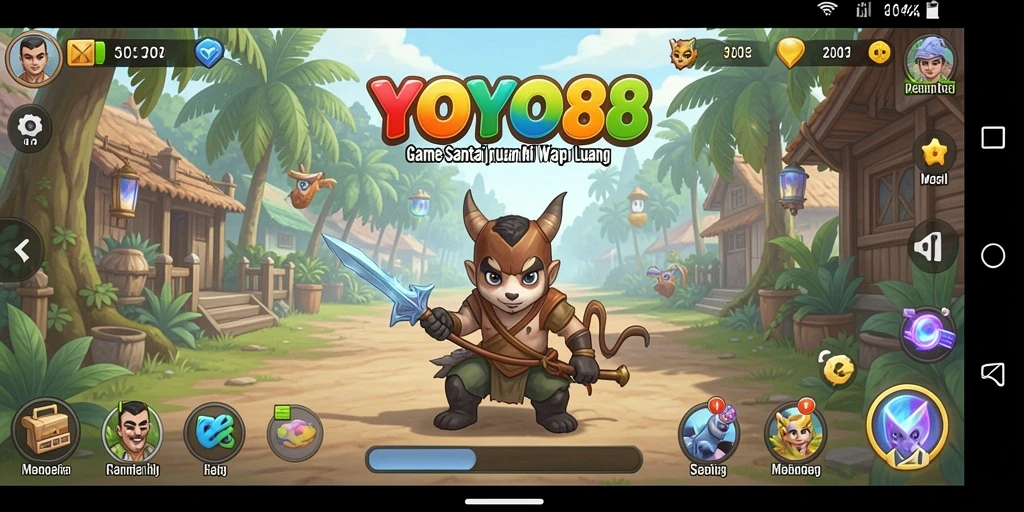 Gameplay <strong>YOYO88</strong> dengan visual cerah dan interaksi menarik.
