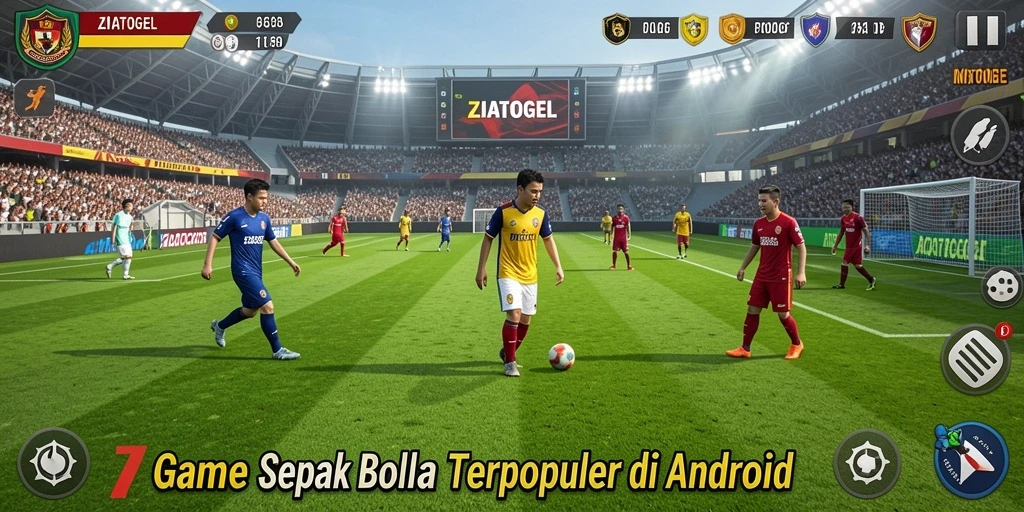 Tampilan gameplay ZIATOGEL yang realistis dan mendebarkan.